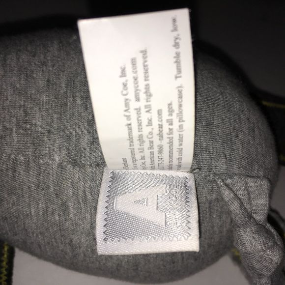 Amy Coe Baby Plush 14" Elephant lovey toy - Picture 7 of 7